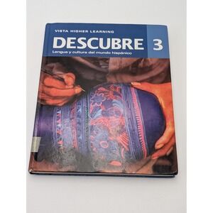 Vista Higher Learning Textbook Unisex OS Blue Descubre 3 Spanish 2nd Edition